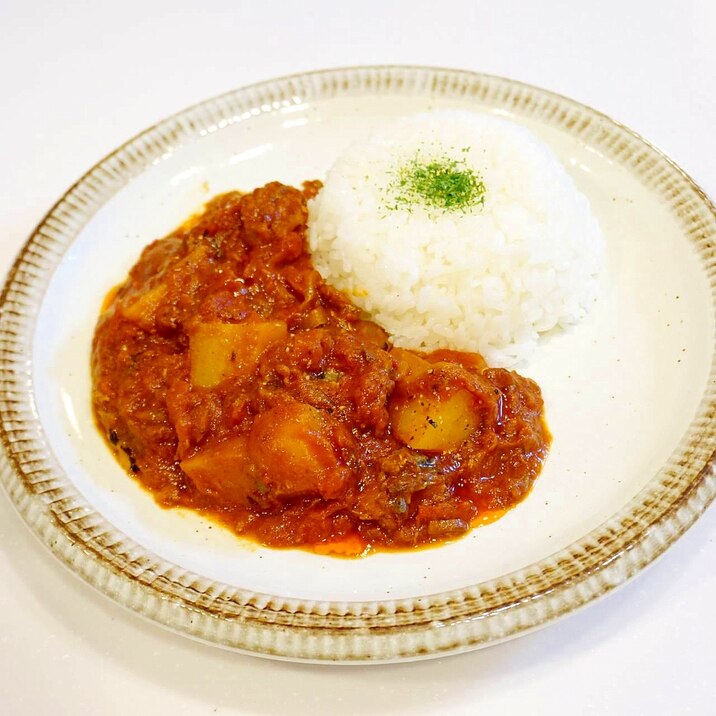 さば缶＆トマト缶で出来る！さば缶トマトカレー